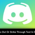 Cross Out Or Strike Through Text In Discord