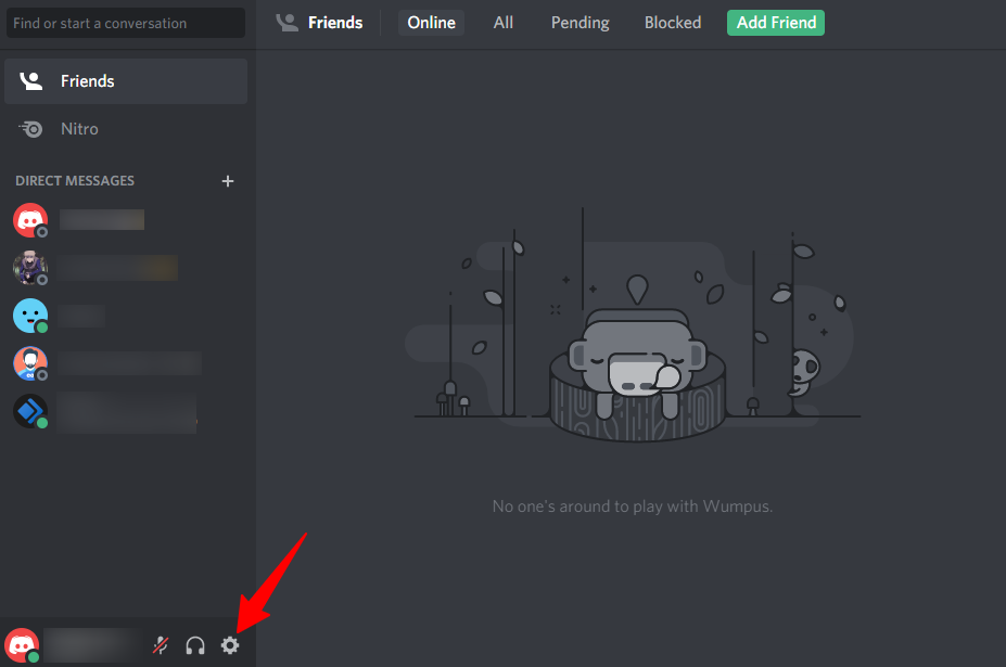 Remove red dot on discord server permanently