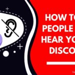 Why can’t people hear me on discord?