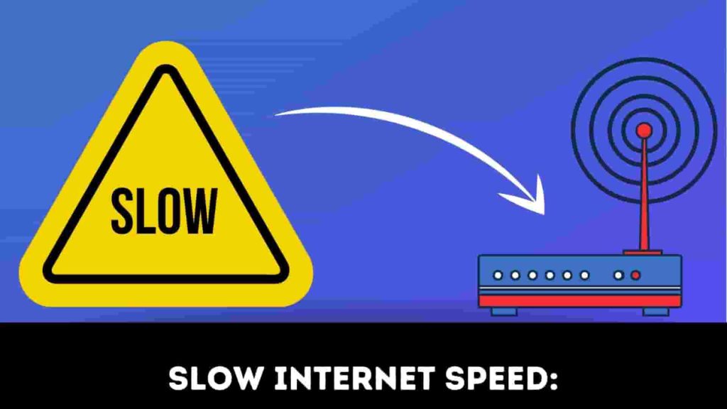 slow internet speed