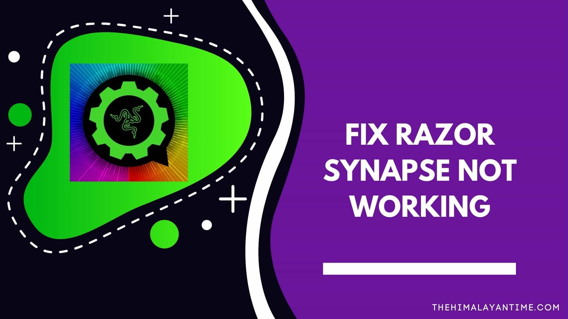 How to Fix Razer Synapse Not working 2021