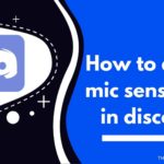 How to adjust mic sensitivity in discord?