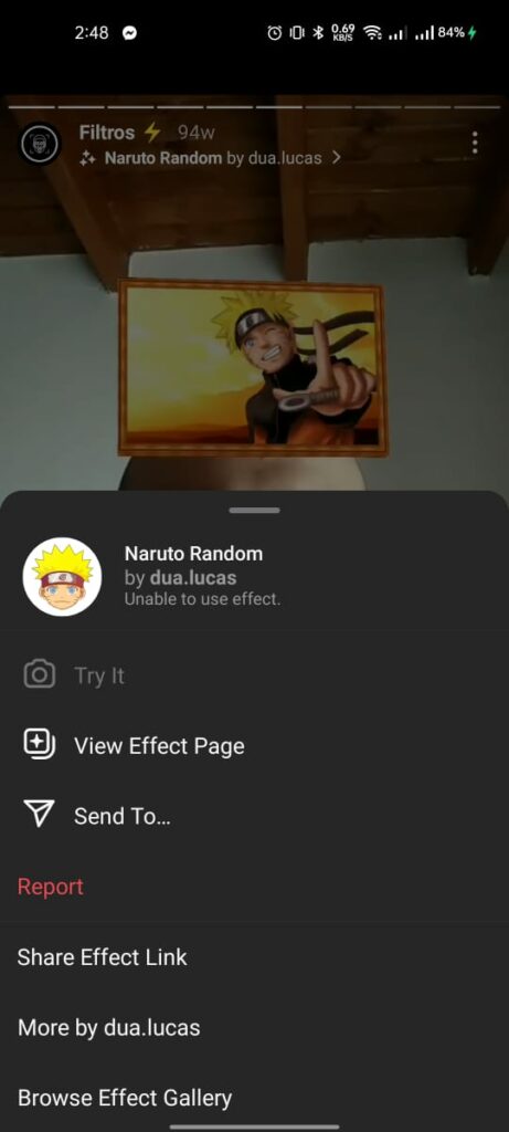 Try it naruto filter