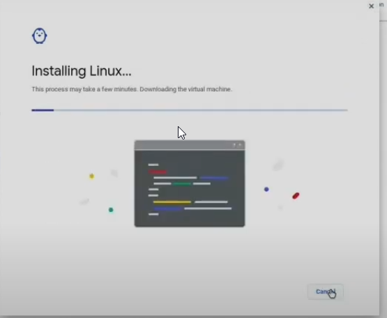  Linux dialogue box