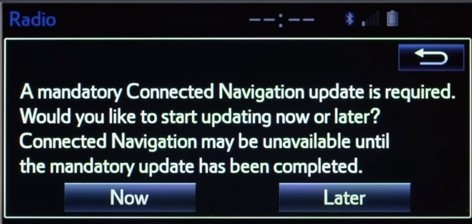 prompt on Navigation update
