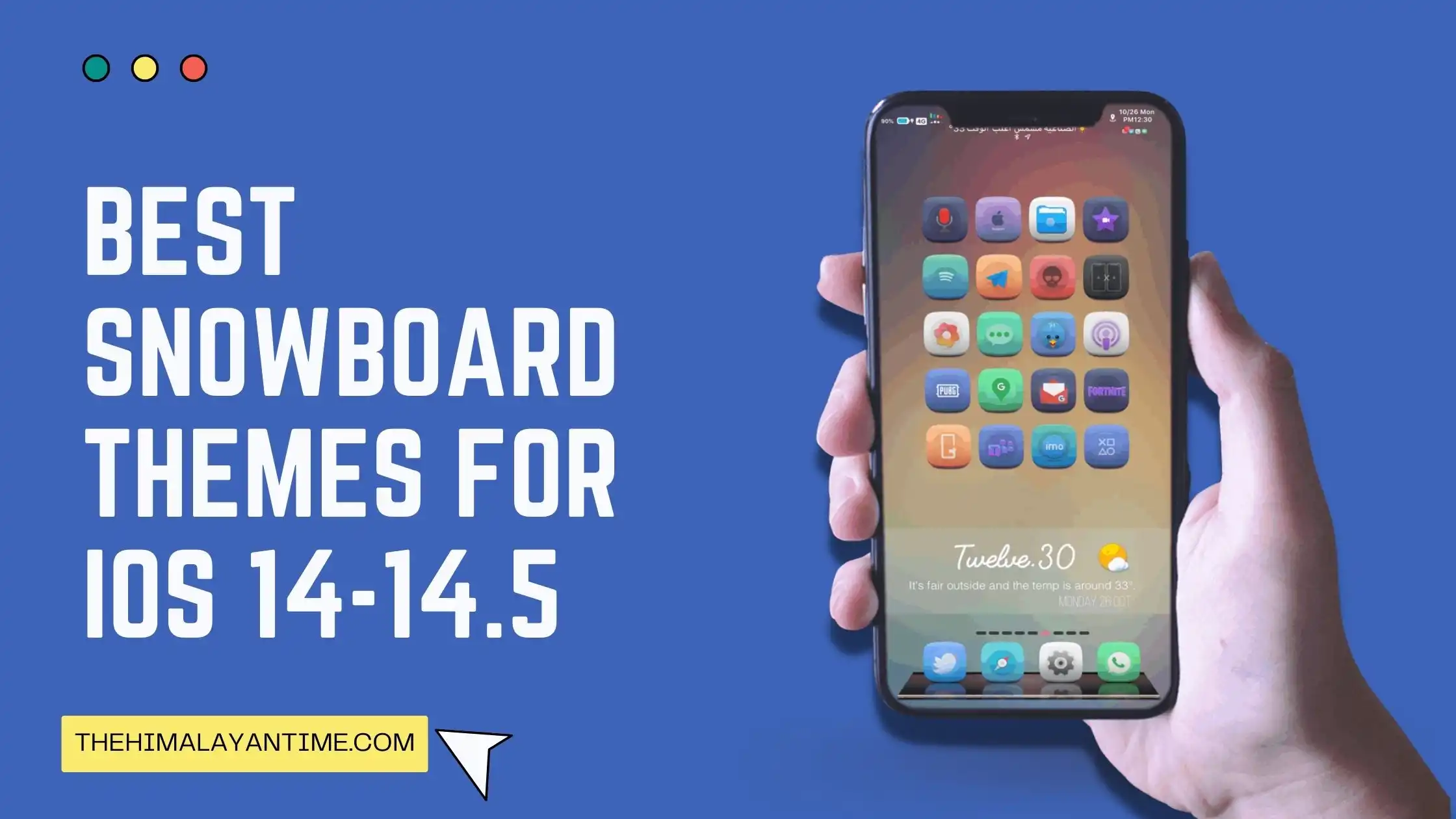 Best SnowBoard Themes for iOS
