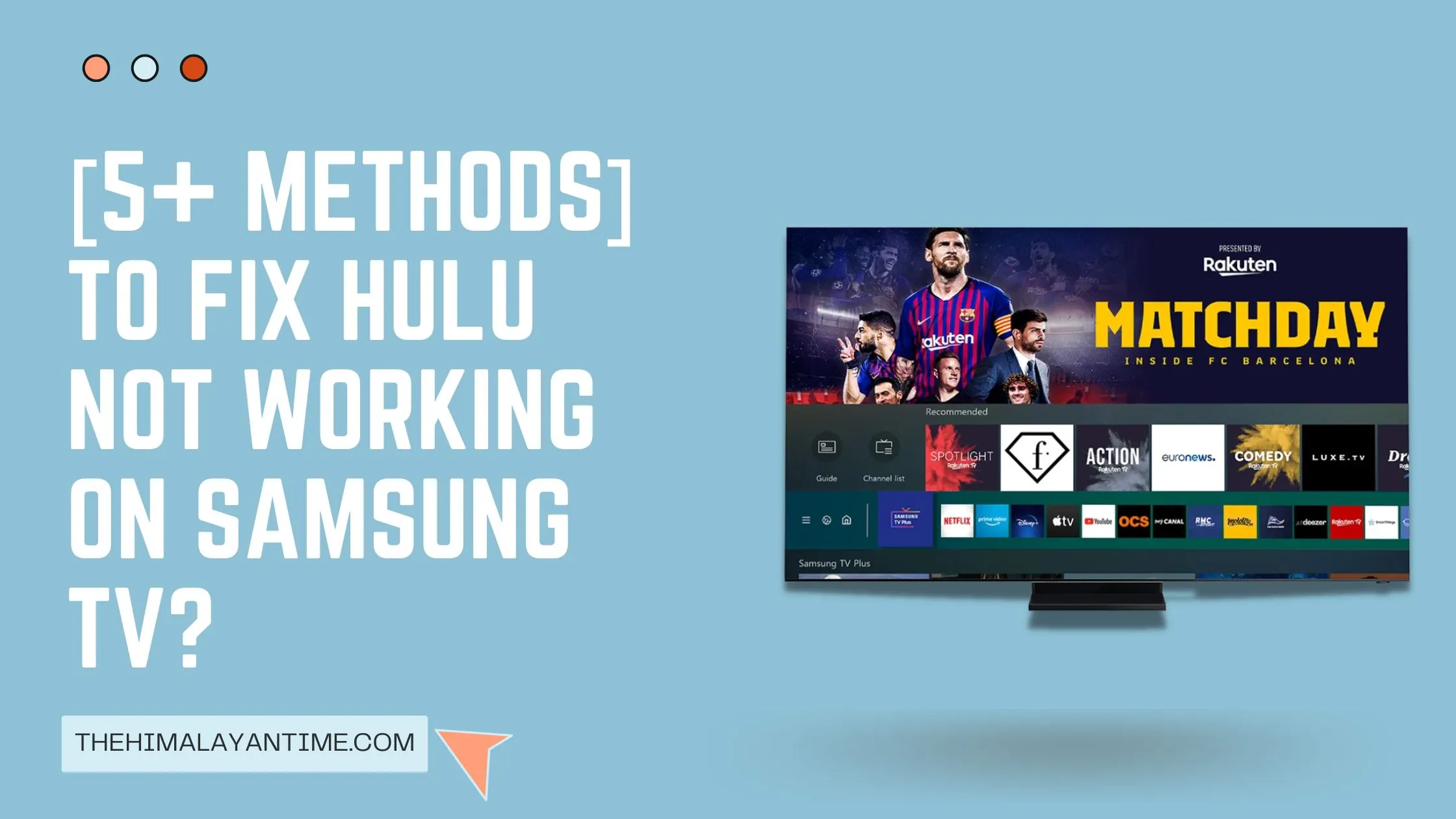 Hulu not working on Samsung