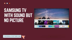 How to Fix Samsung TV With Sound But No Picture
