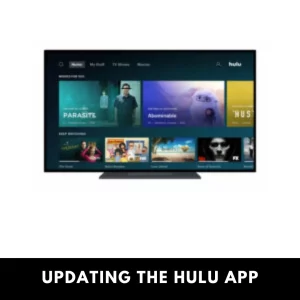 Updating the Hulu app